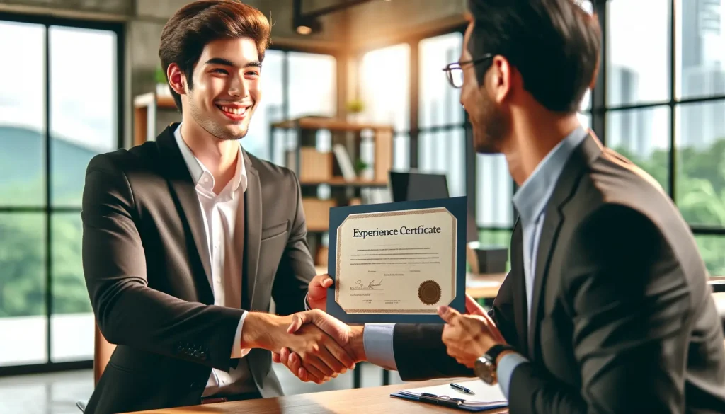 Experience Certificate Right Of An Employee